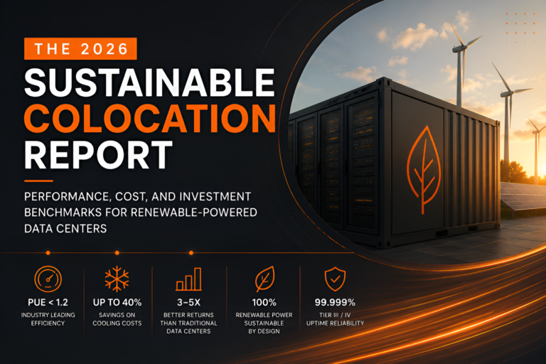 2026 sustainable colocation report benchmarks